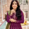 Zaha Chantelle Vol 6 Butterfly Net Wholesale Pakistani Salwar Suit Catalog
